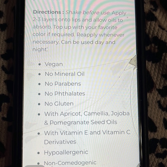 Seraphine botanicals Apricot + Camellia lip serum - Picture 9 of 10